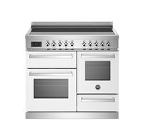 Bertazzoni PRO105I3EXT Professional 100cm Induction Top Electric Triple Oven Range Cooker - White