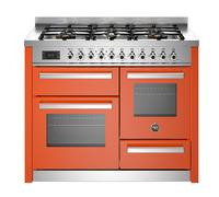 Bertazzoni PRO116L3EXT Professional 110cm 6-Burner Electric Triple Oven Range Cooker - Orange