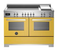 Bertazzoni Professional PRO125I2EGIT2 120cm Electric Induction Gloss Yellow Range Cooker