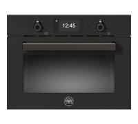 Bertazzoni Professional Series FPRO4077MTN3 Built In Compact Electric Single Oven - Black, Black