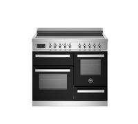 Bertazzoni Professional Series PRO105I3ENET2 100cm Wide Black Induction Freestanding Range Cooker