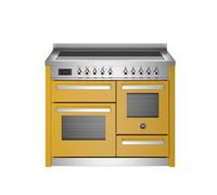 Bertazzoni Professional Series PRO115I3EGIT2 110cm Wide Yellow Induction Freestanding Range Cooker
