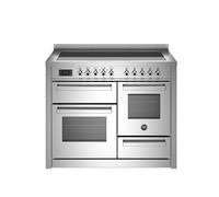 Bertazzoni Professional Series PRO115I3EXT2 110cm Wide Stainless Steel Induction Freestanding Range Cooker