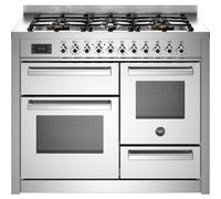 Bertazzoni Professional Series PRO116L3EXT 110cm 147L A Rated Dual Fuel Stainless Steel XG Range Cooker