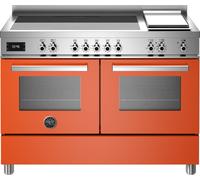 Bertazzoni Professional PRO125I2EART 120cm Electric Induction Orange Range Cooker