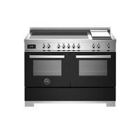 Bertazzoni Professional Series PRO125I2ENET2 120cm Wide Black Induction Freestanding Range Cooker