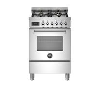 Bertazzoni Professional Series PRO64L1EXT2 60cm 69L Stainless Steel Dual Fuel Cooker