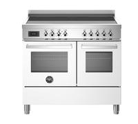 Bertazzoni Professional Series PRO96L2EBIT 90cm 107L A Rated White Dual Fuel Range Cooker