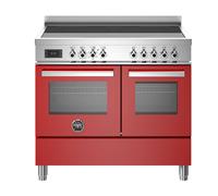Bertazzoni Professional Series PRO96L2EROT 90cm 107L A Rated Red Dual Fuel Range Cooker