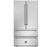 Bertazzoni REF904FFNXTC Master Series French Style Fridge Freezer With Ice Maker - STAINLESS STEEL