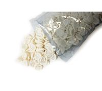 Bertech - FC-N-S Nitrile ESD Anti-Static Finger Cots, Powder-Free, 4 Mil Thick, Small, White (Pack of 720)