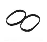 BERTGDA 2 Pcs Vacuum Cleaner Drive Belts Fit For Bosch PHO1 PHO100 PHO15-82 PHO16-82 PHO20-82 GHO14.4V Household vacuum cleaner motor belt