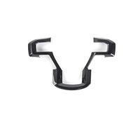 BERTGDA Car Steering Wheel Frame Trim Cover Decorative,Fit For Ford, Raptor F150 F-150 F 150 2015-2024 Accessories Steering Wheel Protection Stickers(For 2015-2020)