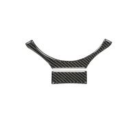 BERTGDA Car Steering Wheel Panel Cover Decal Trim,Fit For LEXUS, IS250 IS200T IS300 IS350 2013-2019 Carbon Fiber Accessories Steering Wheel Protection Stickers