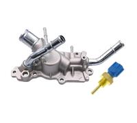 BERTGDA Coolant Thermostat Housing Sensor,Fit For Nissan, Sentra 2.0L MT Versa 1.8L AT 2007-2012 engine coolant thermostat housing assembly(11060 ET00D Sensor)