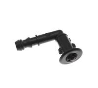 BERTGDA Front Bumper Headlight Washer Spray Nozzle Cover Cap, Fit For Nissan, JUKE 2010-2015 286421KA0A Headlamp Jet Headlight Cleaning Spray Jet(LEFT 28642-1KA0A)