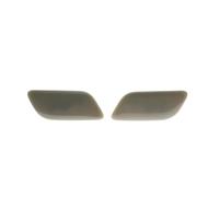 BERTGDA Front Headlight Washer Cover, Fit For LEXUS, LX570 2008-2013 8504560040 8504460130 85044-60130 Headlamp Spray Nozzle Jet Cap Gray Headlight Cleaning Spray Jet(Set)