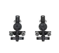 BERTGDA New Front Headlight Washer Jet Cover Cap, Fit For Infiniti, EX25 EX35 EX37 EX30D QX50 J50 2007+ 286591BF6A 286581BF6A Nozzle Sprayer Headlight Cleaning Spray Jet(PAIR NOZZLE)