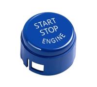 BERTGDA Start Stop Button Cover,Fit For BMW, 5 6 7 Series F01 F02 F10 F11 F12 2009-2013 Switch Replace car engine start stop switch button cover(Blue)