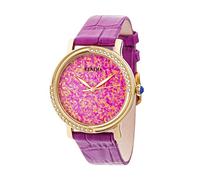 BERTHA Courtney Women's Quartz Hot Pink Genuine Leather Gold Watch BTHBR7903