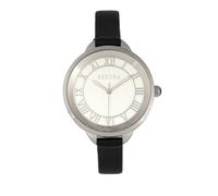 Bertha Madison Sunray Dial Ladies Watch - Black/Silver