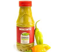 Bertie’s Pimento Pepper Sauce 300ml | Authentic Trinidad Hot Sauce | Mild Caribbean Flavour | Trinidad & Tobago Pepper Blend | Perfect for Chicken, Seafood & Everyday Cooking
