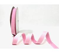 Bertie's Bows 25mm Candy Pink Cotton Herringbone Tape/Webbing on a 4m Length (N.B. This is a Cut from a roll, Presented on a Card)