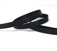 Bertie's Bows Black Double-face Satin 9mm Ribbon on a 5m Length