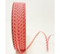 Bertie's Bows Candy Pink 5mm RIC Rac Trim on a 3m Length (Cut from a roll and Presented on a Ribbon Card)