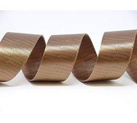 Berties Bows Cotton Blend Heavy Weight Webbing x 5 mtr, Caramel, 5m