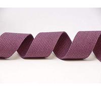 Berties Bows Cotton Blend Heavy Weight Webbing x 5 mtr, Dusky Mauve, 5m
