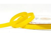 Bertie's Bows Daffodil Yellow 9mm Grosgrain Ribbon on a 25m Roll