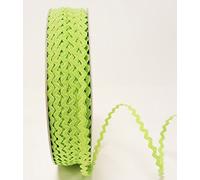 Bertie's Bows Green Fizz 5mm RIC Rac Trim on a 3m Length (Cut from a roll and Presented on a Ribbon Card)