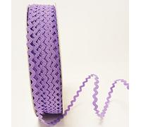 Bertie's Bows Lilac 5mm RIC Rac Trim on a 3m Length (Cut from a roll and Presented on a Ribbon Card)