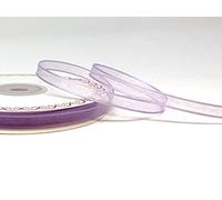 Bertie's Bows Lilac Sheer Organza 6mm Ribbon on a 30m Roll