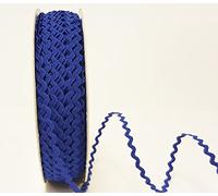 Bertie's Bows Royal Blue 5mm RIC Rac Trim on a 3m Length (Cut from a roll and Presented on a Ribbon Card)