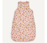 Bertille Baby's Reversible Winter Sleeping Bag in Percale Pink Print