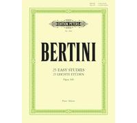 Bertini: 25 Easy Studies Op.100 (Piano Solo) (EP181B) (Edition Peters)