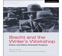Bertolt Brecht Brecht & the Writer's Workshop Paperback Book Bertolt Brecht Multicolor