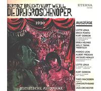 Bertolt Brecht/Kurt Weill - Die Dreigroschenoper (Uraufführung 1928, Auszüge, ETERNA) / Vinyl record [Vinyl-LP]