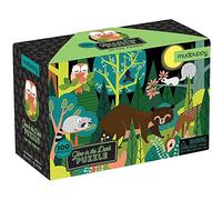 Bertoy 355402 Glow in Dark Puzzle, In the Forest, 100 Pieces