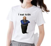 Bertram Eats Kids T-Shirt Funny Brand Men Women T-Shirt I Eat Kids Tees Tops Short Sleeve New Black Casual Loose Tshirt
