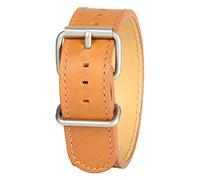 Bertucci 22mm B-11M Tan Duration Montanaro Survival Leather Watchband