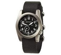 Bertucci A-11T Americana 13333 Mens Black Nylon Band Black Quartz Dial Watch
