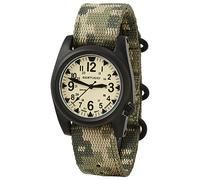 BERTUCCI A-2S Ballista X1 Illuminated Watch| X1 Super Luminous Dial with Defender Drab Nylon Band | 5 Year Battery Life | 200 M Water Resistance, DX3 Field Watch