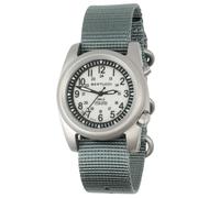 BERTUCCI A-2SEL Super Illuminated Watch | Ghost Gray™ EL dial - Thin Blue Line Pro-Stripe™ Black Nylon Band