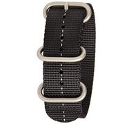 Bertucci B-181 DX3 Men's Black/Ghost Gray Nylon Smart Watch Band
