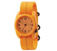 BERTUCCI DX3 Plus Watch | DashLine Nylon Band, Tangerine, Fits All, Modern