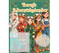 Berufe Adventskalender: 24 spannende Wortgitter rund um Berufe - jeden Tag ein neues Wortsuchrätsel für Kinder!