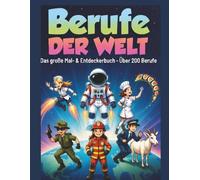 Berufe der Welt - Das große Malbuch für Kinde: über 230 spannende Berufe aus aller Welt zum Ausmalen